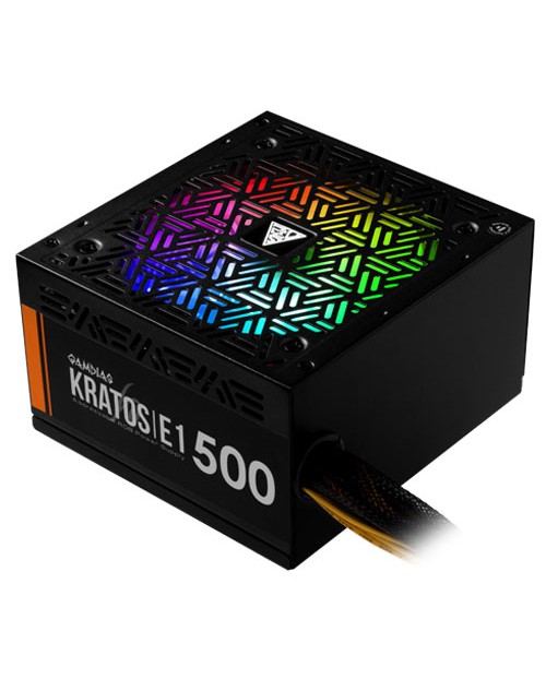 Gamdias Kartos E1 500W ARGB – 500 WATT 80 Plus Standard Power Supply